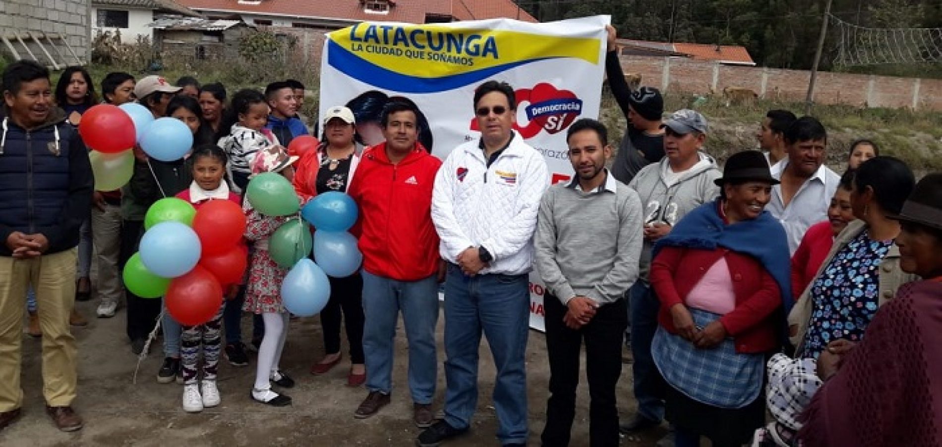 “DEMOCRACIA SÍ”  EN COTOPAXI TRABAJA A FONDO EN DIFERENTES CANTONES Y PARROQUIAS