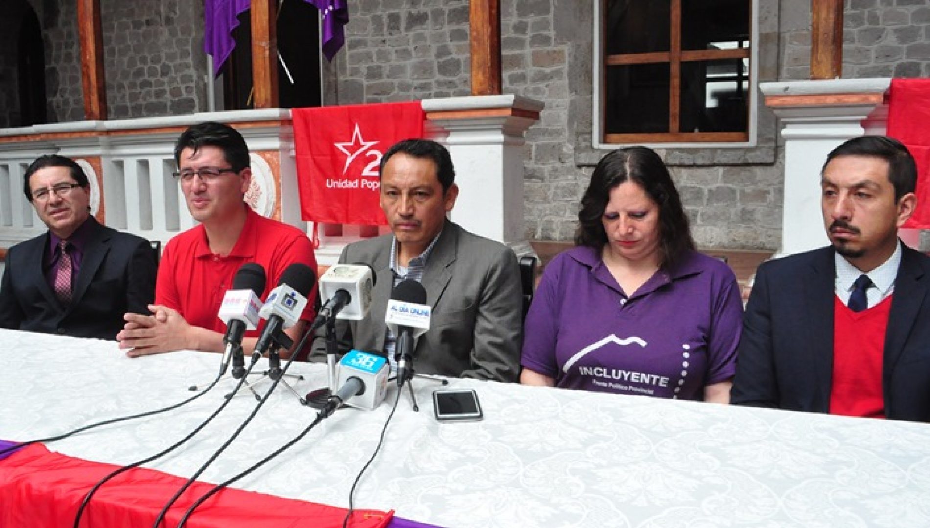 MOVIMIENTO INCLUYENTE Y UNIDAD POPULAR REALIZAN ALIANZA ESTRATÉGICA. (VIDEOS)