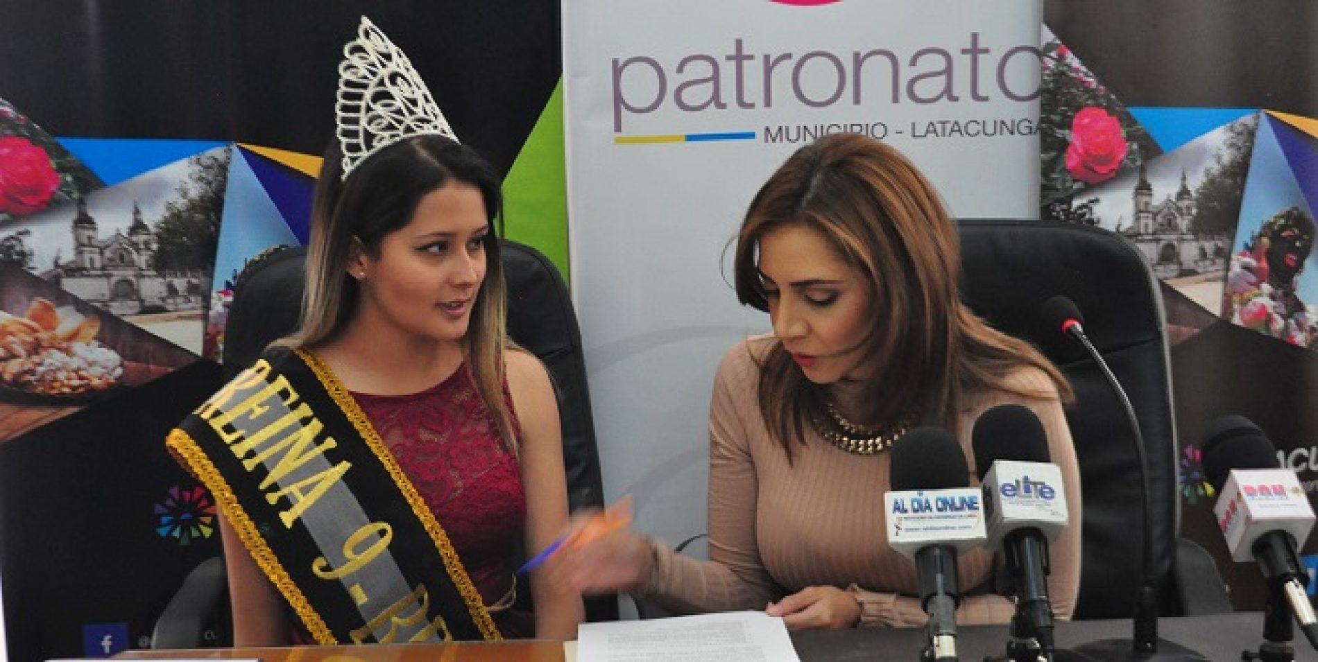 ANA MARÍA MORALES REPRESENTANTE DE LA BRIGADA PATRIA PRIMERA CANDIDATA A REINA DE LATACUNGA (VIDEO)