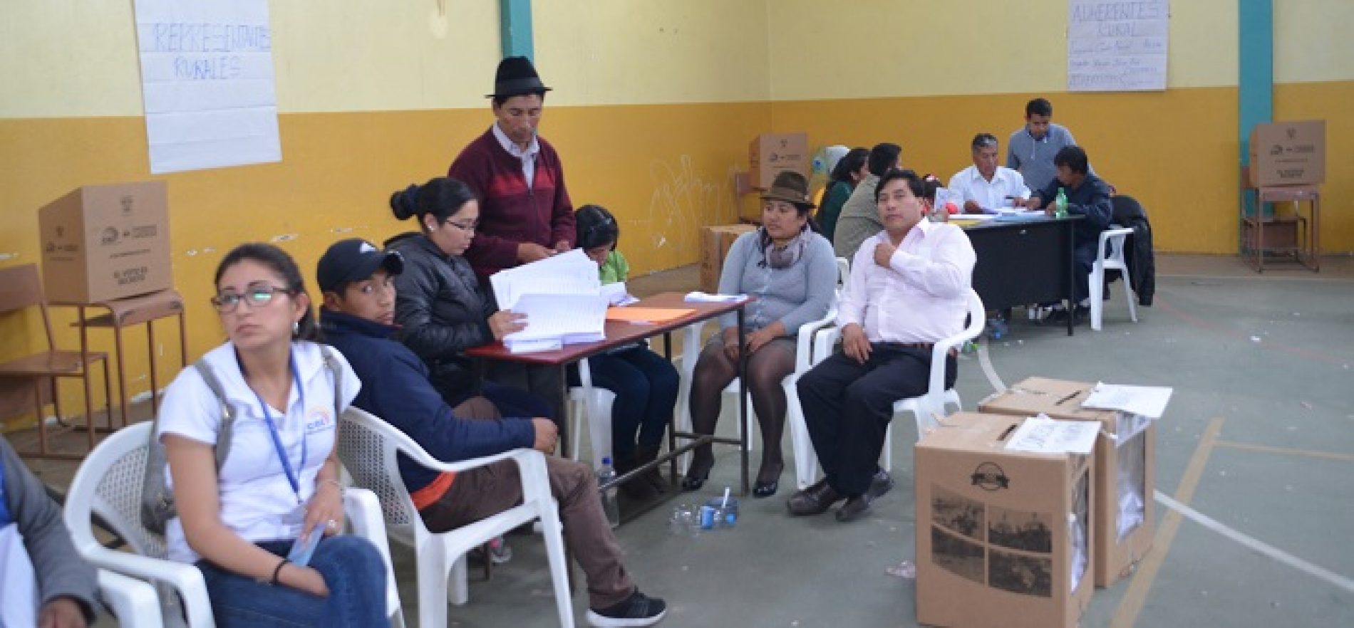 PRIMARIAS DE PACHAKUTIK EN SAQUISILÍ NO CONCLUYÓ POR DISTURBIOS EN CONTEO DE VOTOS (VIDEO)