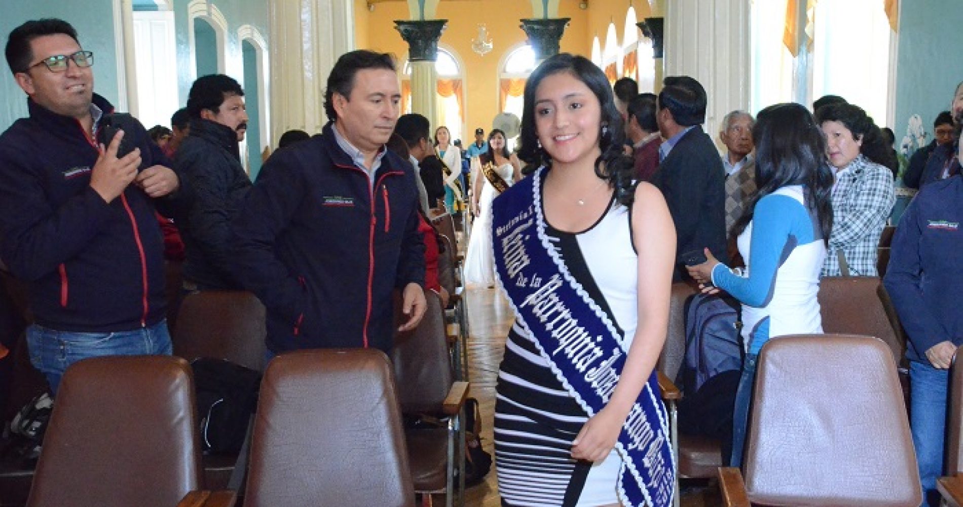 OCHO CANDIDATAS PRESENTADAS OFICIALMENTE PARA EL REINADO INTER PARROQUIAL DE LATACUNGA