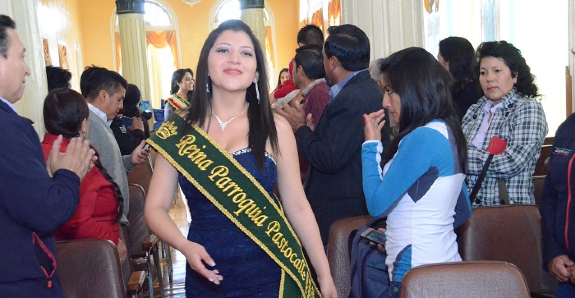 OCHO CANDIDATAS PRESENTADAS OFICIALMENTE PARA EL REINADO INTER PARROQUIAL DE LATACUNGA