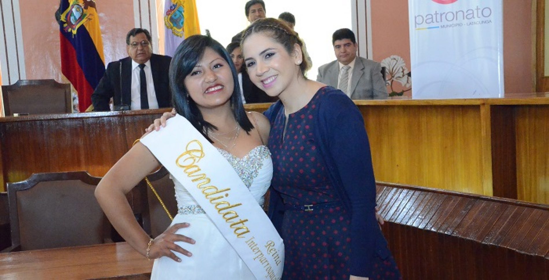 OCHO CANDIDATAS PRESENTADAS OFICIALMENTE PARA EL REINADO INTER PARROQUIAL DE LATACUNGA