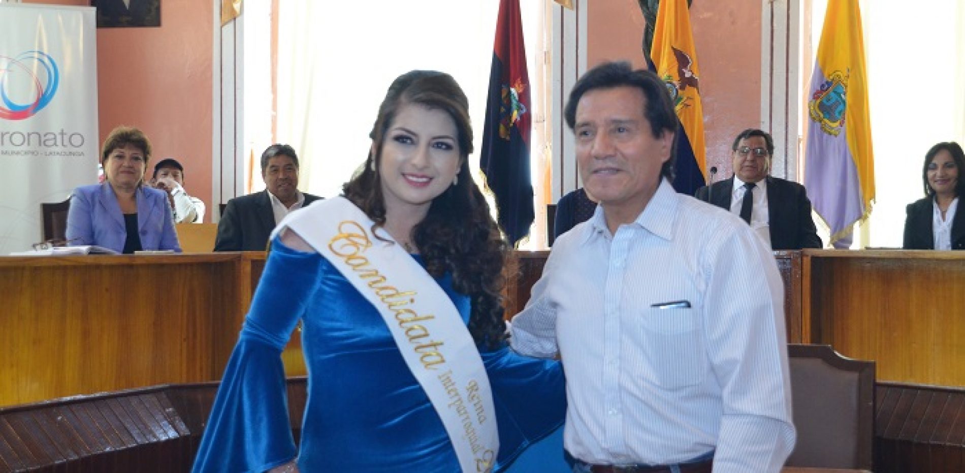 OCHO CANDIDATAS PRESENTADAS OFICIALMENTE PARA EL REINADO INTER PARROQUIAL DE LATACUNGA