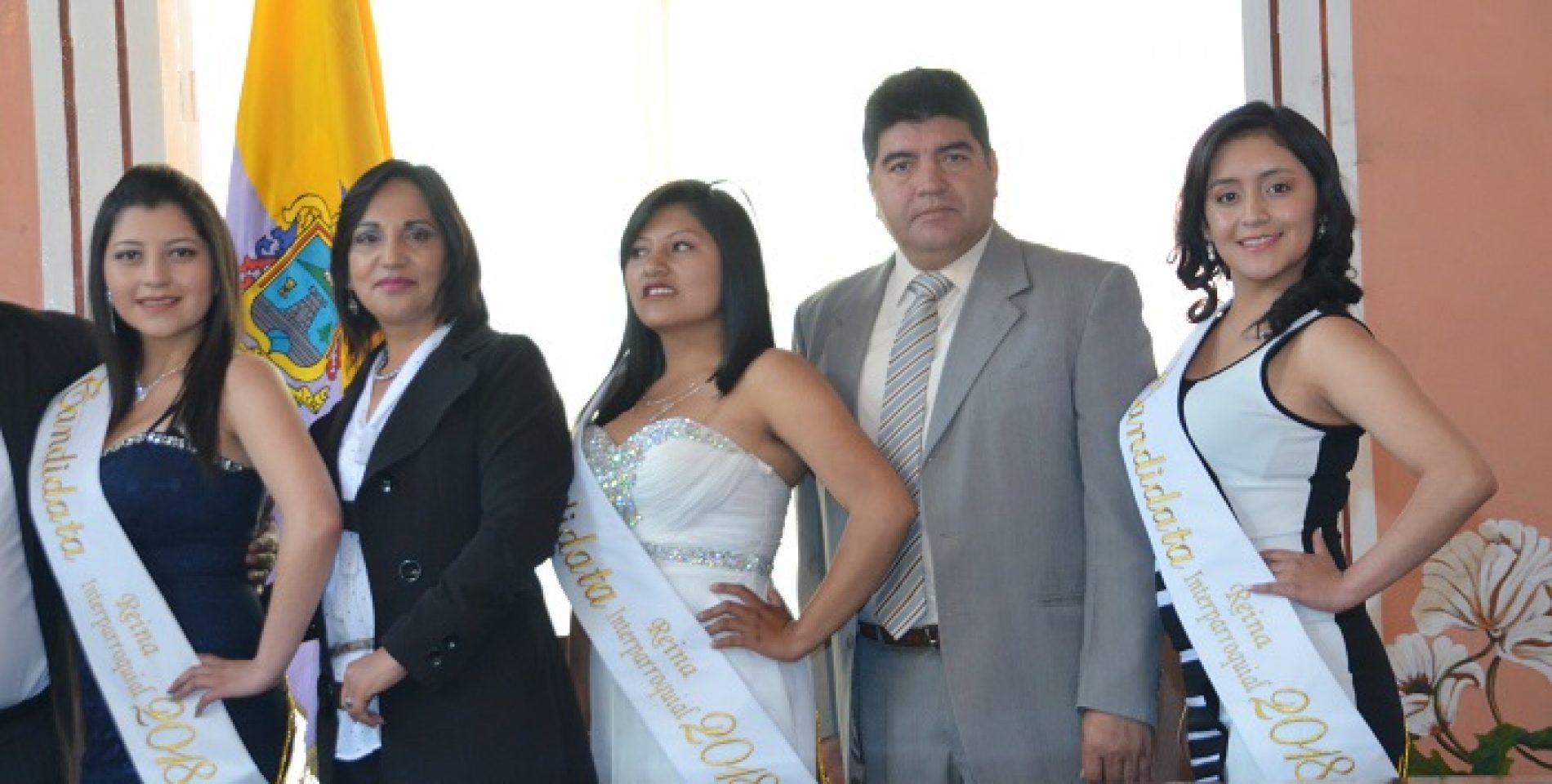 OCHO CANDIDATAS PRESENTADAS OFICIALMENTE PARA EL REINADO INTER PARROQUIAL DE LATACUNGA