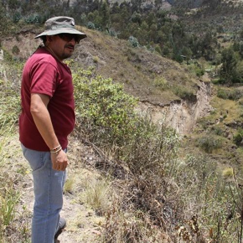 CONTINÚA LOS ESTUDIOS DE LOS DESLIZAMIENTOS DE TIERRA EN CACHI ALTO (PUJILÍ)