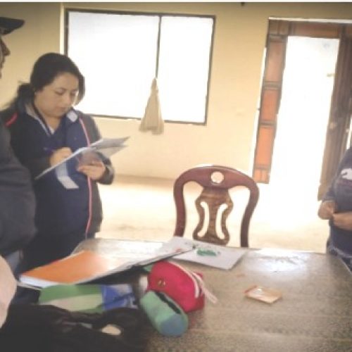 MIES REALIZÓ AUDITORIA TÉCNICA DEL SERVICIO CRECIENDO CON NUESTROS HIJOS DEL DISTRITO LATACUNGA.