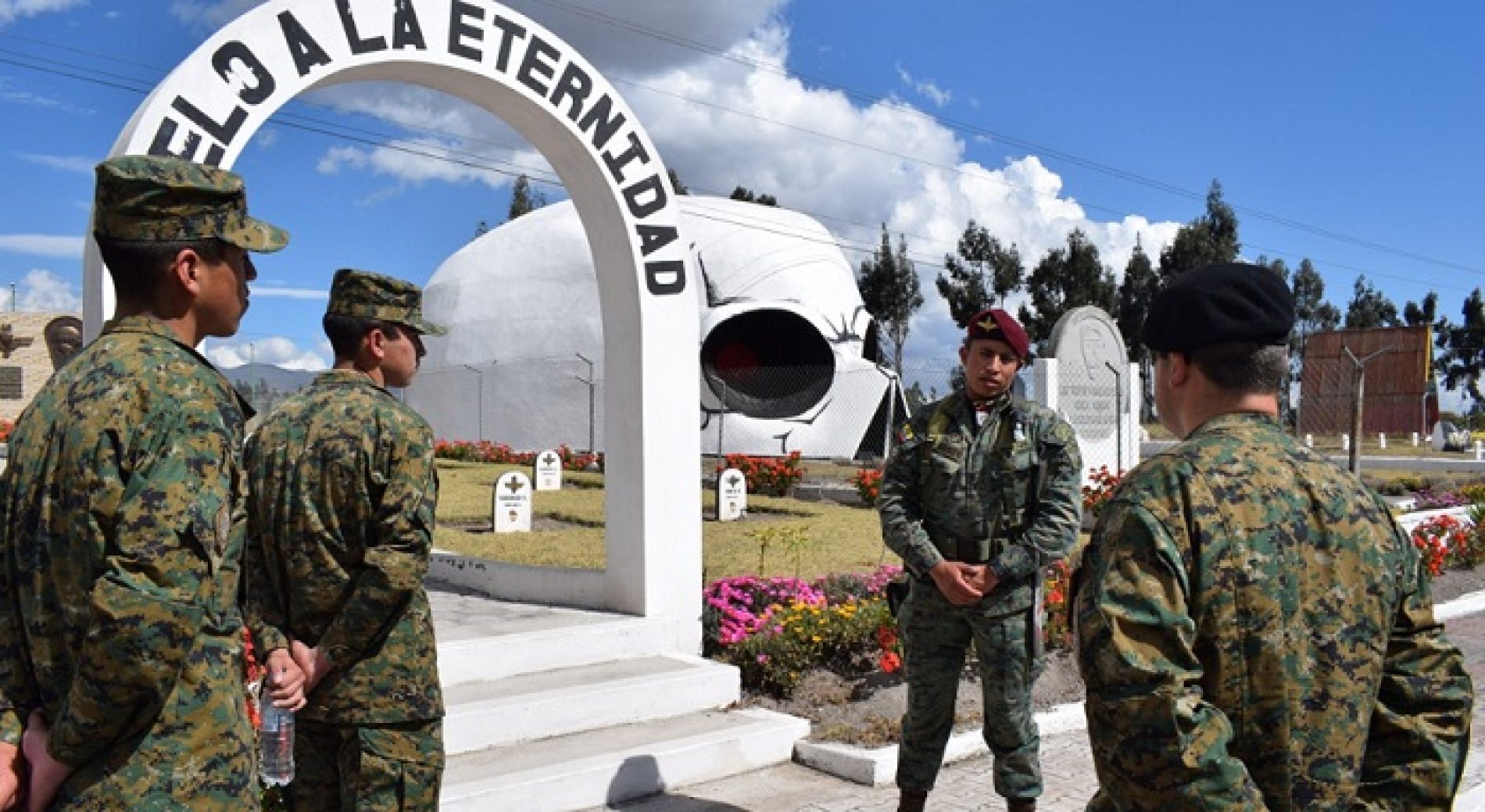 PERSONAL DEL EJÉRCITO DE CHILE VISITA LA BRIGADA “PATRIA”