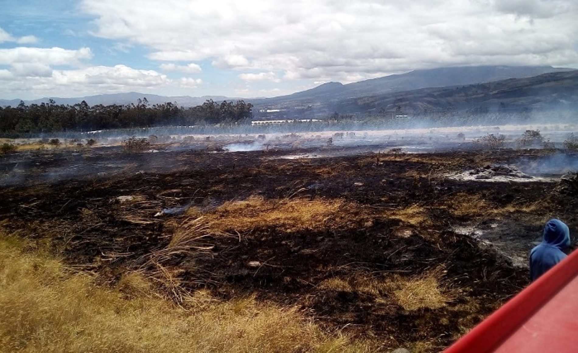INCENDIOS FORESTALES Y ACCIDENTE DE TRÁNSITO REPORTAN BOMBEROS DE LATACUNGA