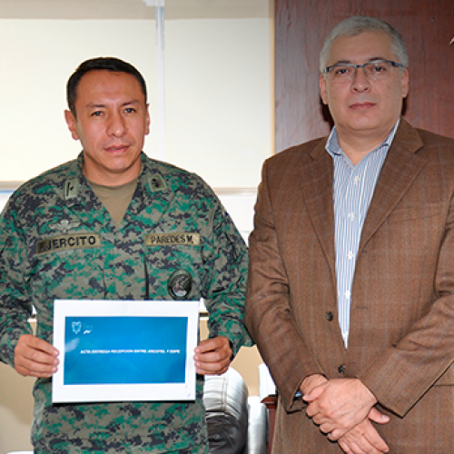 ARCOTEL DONÓ EQUIPOS TÉCNICOS A LA ESPE PARA INVESTIGACIÓN