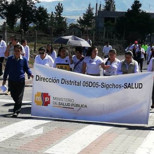LANZAMIENTO DEL PROGRAMA AGITA TU MUNDO EN SIGCHOS