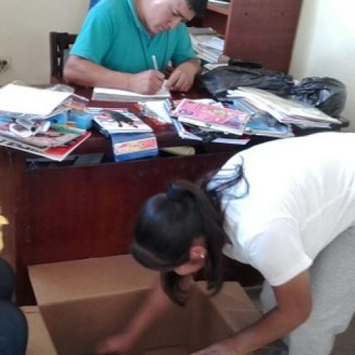 79 UNIDADES EDUCATIVAS DEL DISTRITO LATACUNGA RECIBEN 11.647 KITS DE TEXTOS ESCOLARES.