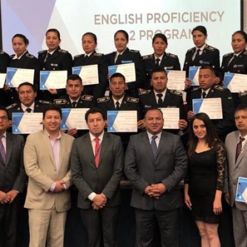 ESTUDIANTES DE LA TECNICATURA EN SEGURIDAD PENITENCIARIA OBTUVIERON CERTIFICACIÓN EN EL IDIOMA INGLÉS