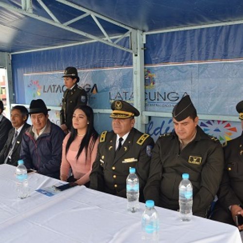 FERIA DE SEGURIDAD CIUDADANA SE REALIZÓ EN LA PLAZOLETA EL SALTO.(VIDEO)