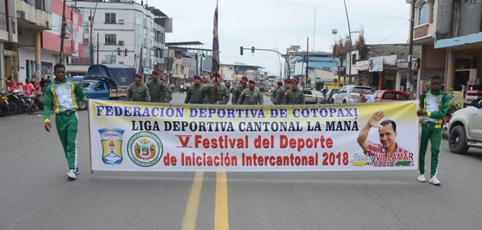 QUINTO FESTIVAL INTERCANTONAL  DE INICIACIÓN DEPORTIVA 2018 SE INAUGURÓ EN LA MANÁ