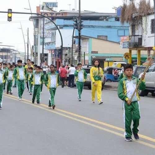 QUINTO FESTIVAL INTERCANTONAL  DE INICIACIÓN DEPORTIVA 2018 SE INAUGURÓ EN LA MANÁ