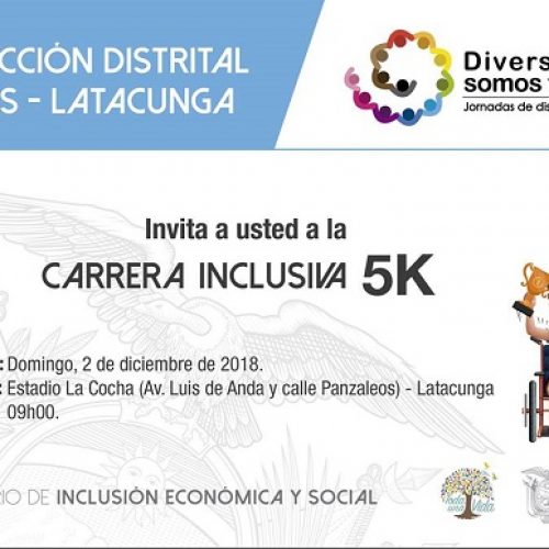 CARRERA INCLUSIVA 5K ESTE DOMINGO EN ESTADIO LA COCHA (VIDEO)