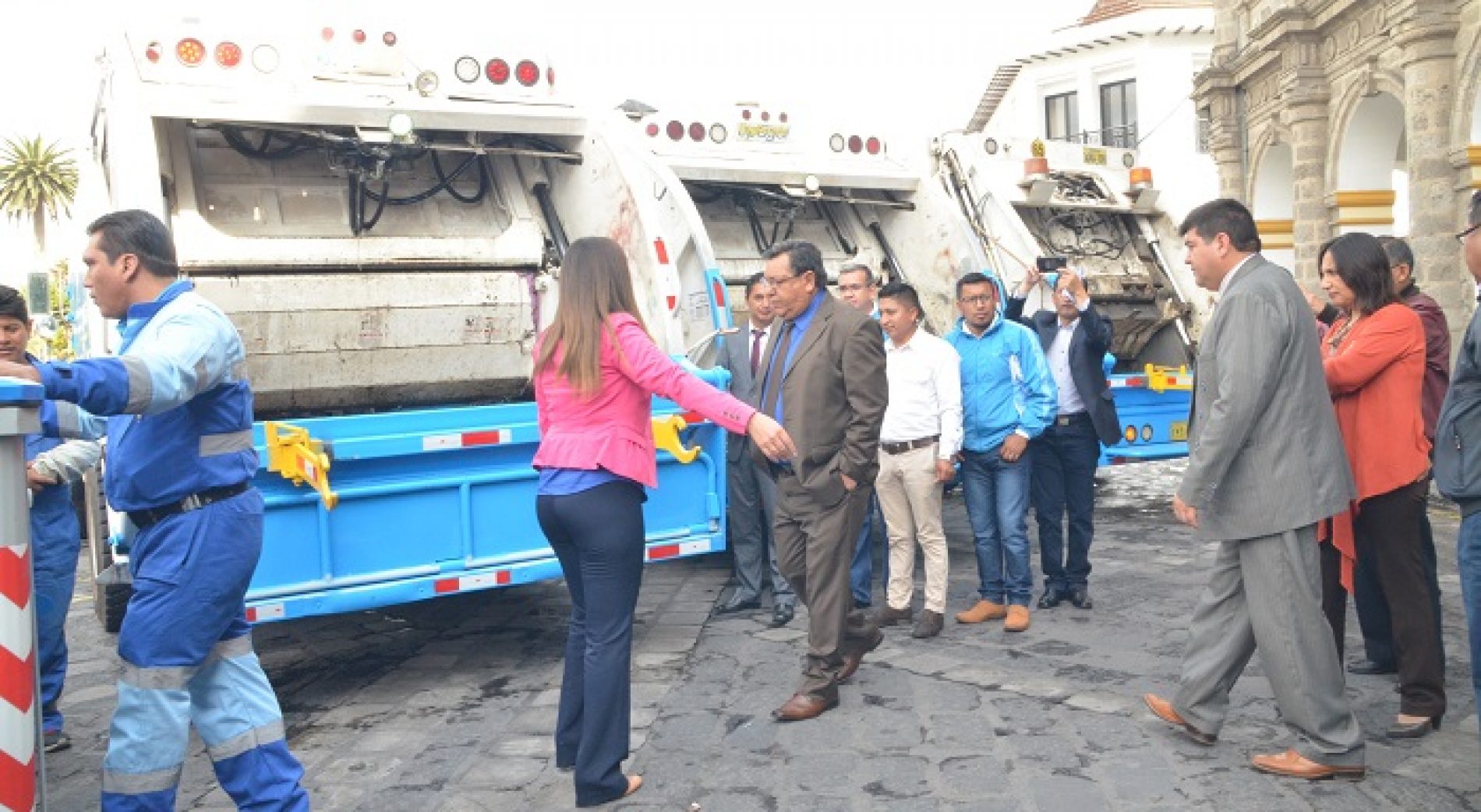 EPAGAL  ENTREGA SISTEMA DE AUTOMATIZACIÓN DE LA RECOLECCIÓN Y FIRMA TRES CONVENIOS CON  ASOCIACIONES DE RECICLADORES  (VIDEO)