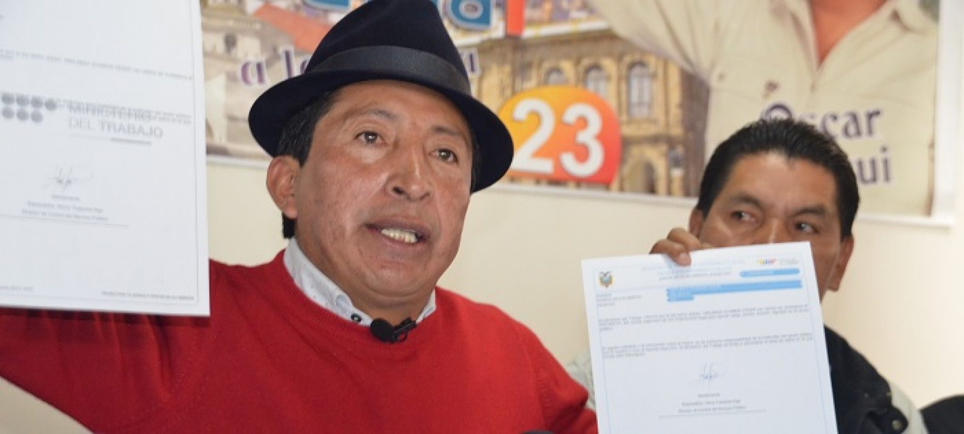 UMAJINGA PRE CANDIDATO A PREFECTURA DE COTOPAXI HABILITADO Y PUEDE EJERCER CARGO PÚBLICO (VIDEO)