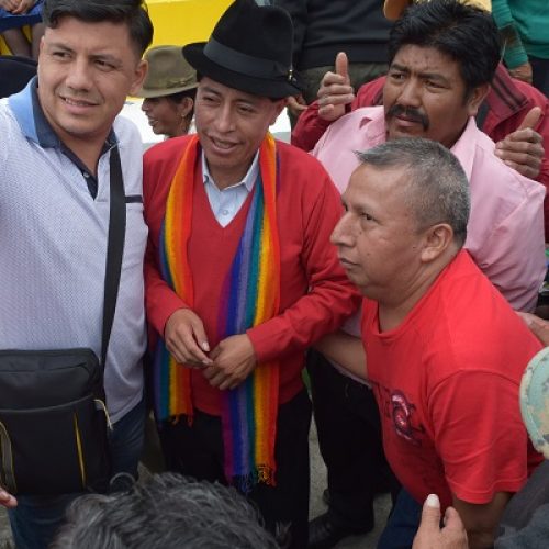 JUAN ALOMOTO ES CANDIDATO OFICIAL DE PACHAKUTIK PARA LA ALCALDÍA DE SAQUISILÍ.(AUDIO)