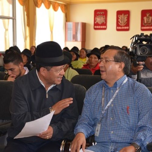 GAD COTOPAXI Y BAN ECUADOR SE REUNIERON CON PRODUCTORES PARA FOMENTAR PEQUEÑAS EMPRESAS  (VIDEO)