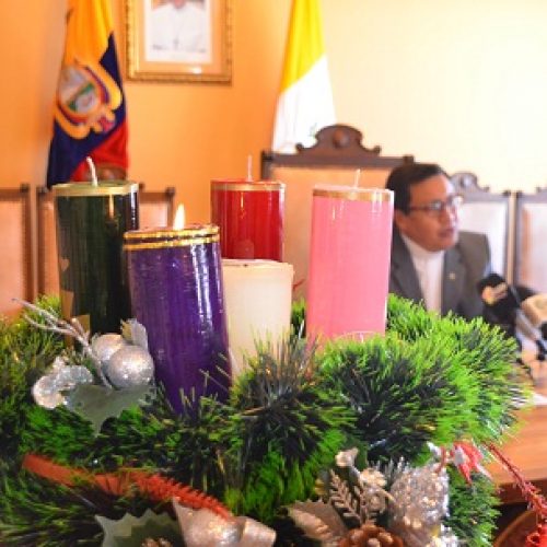 GEOVANNI PAZ MONSEÑOR DIÓCESIS DE LATACUNGA ANUNCIÓ SOBRE EVENTOS PASTORALES DE DICIEMBRE.(VIDEO)