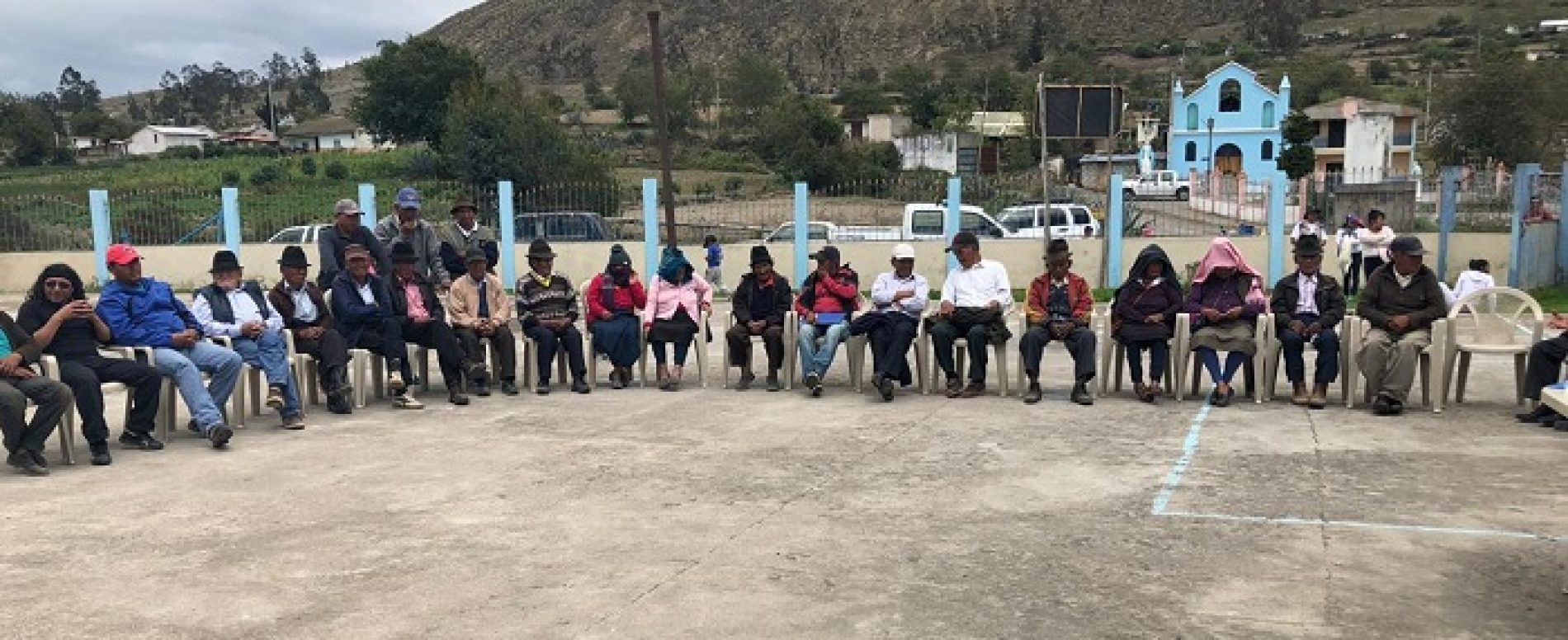 INSEGURIDAD EN ALPAMALAG EL RELLENO ES ANALIZADO POR AUTORIDADES DEL CANTÓN PUJILÍ