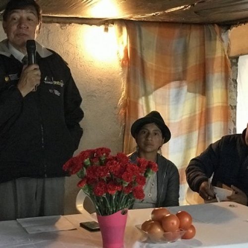 PERSONERÍA JURÍDICA Y PRODUCCIÓN AGRÍCOLA FORTALECE LA AGRICULTURA DE SAQUISILÍ