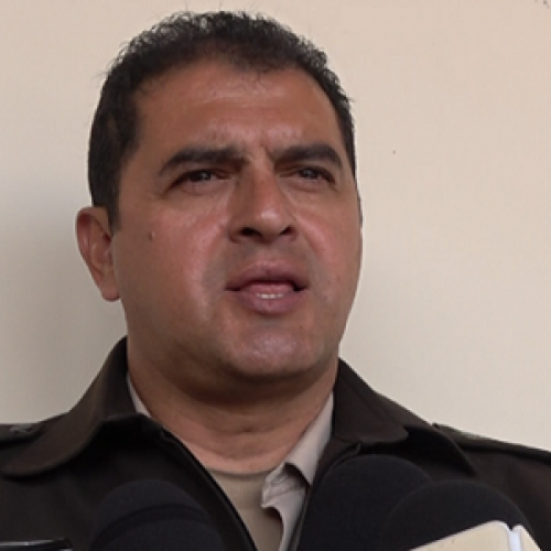 DISTRITO DE POLICÍA DE LATACUNGA PRESTA LA AYUDA A PREFECTO JORGE GUAMÁN SOBRE ATENTADO SUFRIDO  (VIDEO)