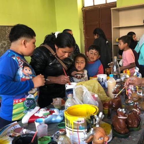 GAD PUJILÍ CLAUSURÓ CURSOS PERMANENTES DE PINTURA, CERÁMICA Y TALLERES DIRIGIDOS
