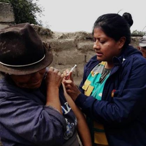 DISTRITO DE SALUD PUJILÍ SAQUISILÍ MANTIENE VACUNAS CONTRA INFLUENZA ESTACIONAL EN STOCK