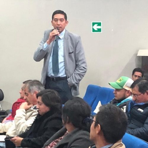 AME ZONAL 3 DICTA SEMINARIO DE FORMACIÓN Y ADMINISTRACIÓN DEL CATASTRO INMOBILIARIO Y RURAL EN PUJILÍ