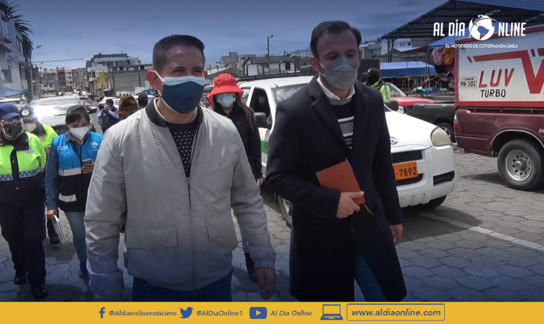 TRES PUNTOS DE VACUNACIÓN IMPLEMENTARÁ GAD.M SAQUISILÍ E INTENDENCIA GENERAL DE POLICÍA PARA DÍAS DE FERIA (VIDEO)