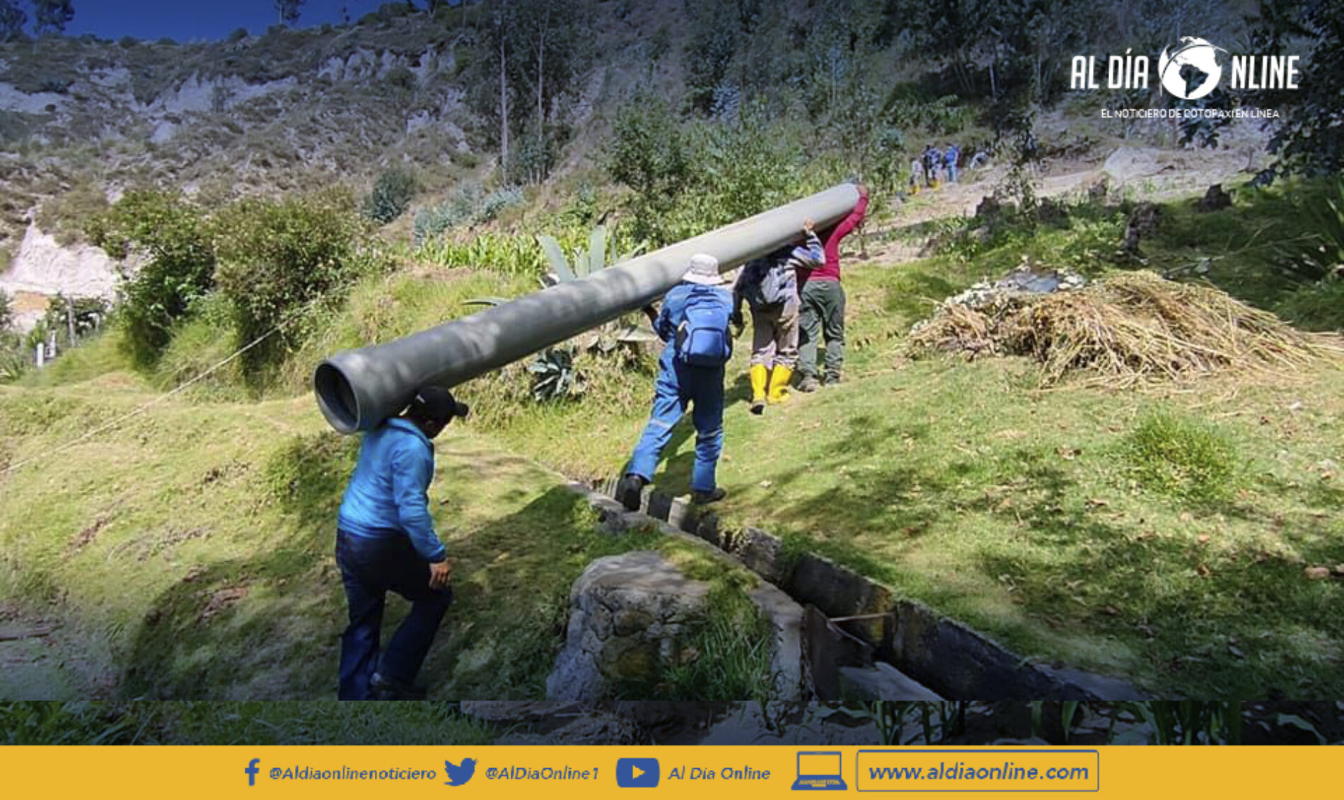 SE RESTABLECE PAULATINAMENTE SERVICIO DE AGUA EN SALCEDO TRAS  FALLAS EN SISTEMA “EL CARRIZAL”