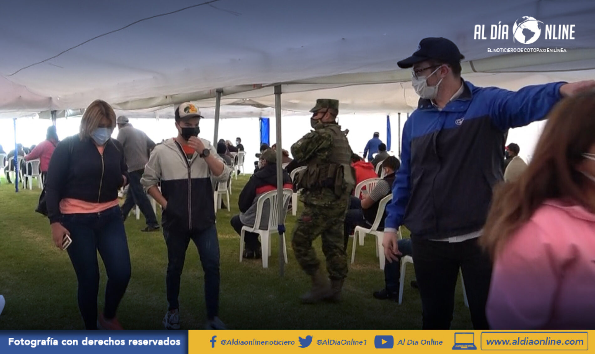 CEDAL PUNTO DE VACUNACIÓN DE COVID 19  DE TERCERA DOSIS HASTA EL MIERCOLES 19 (VIDEO)