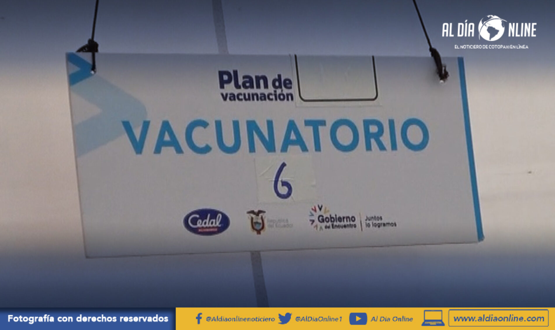 CEDAL PUNTO DE VACUNACIÓN DE COVID 19  DE TERCERA DOSIS HASTA EL MIERCOLES 19 (VIDEO)