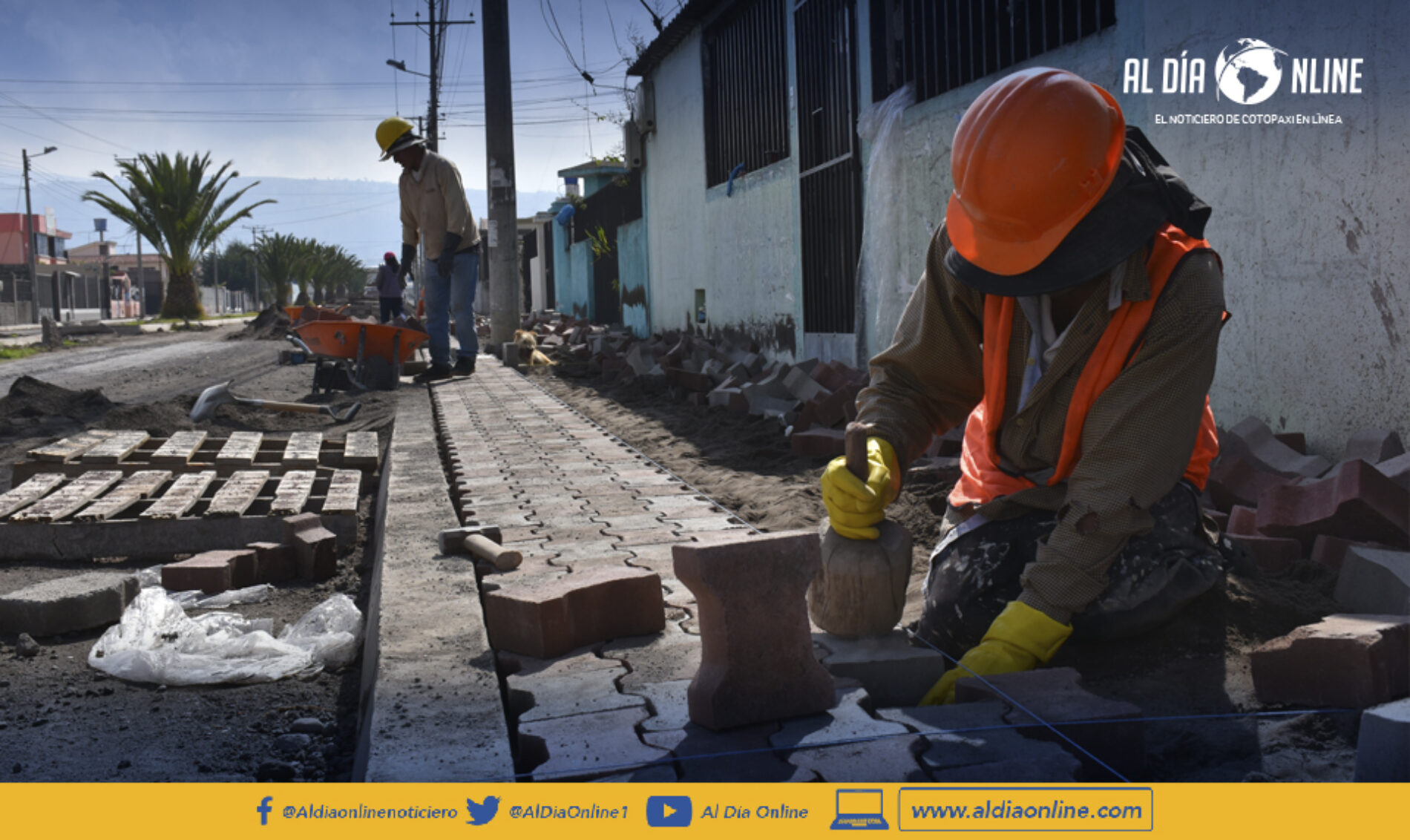GAD SALCEDO REGENERA DE VARIAS CALLES DE LA URBANIZACIÓN RUMIPAMBA DE LAS ROSAS