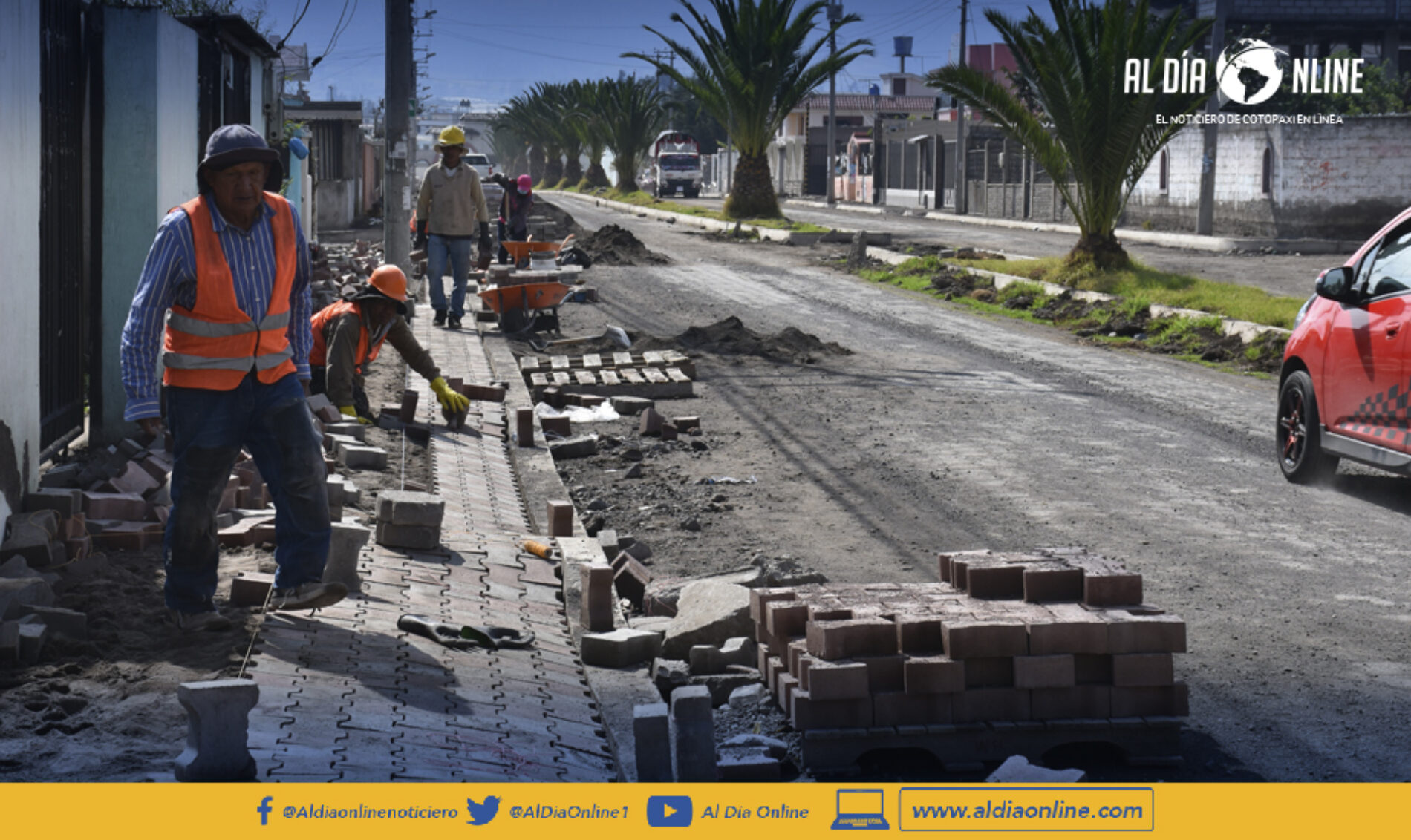 GAD SALCEDO REGENERA DE VARIAS CALLES DE LA URBANIZACIÓN RUMIPAMBA DE LAS ROSAS