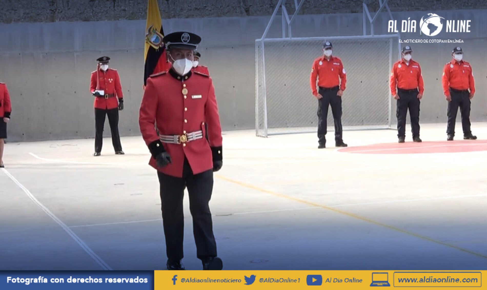 OCHO FLAMANTES BOMBEROS SE INCORPORAN AL CUERPO DE BOMBEROS DE LATACUNGA (VIDEO)