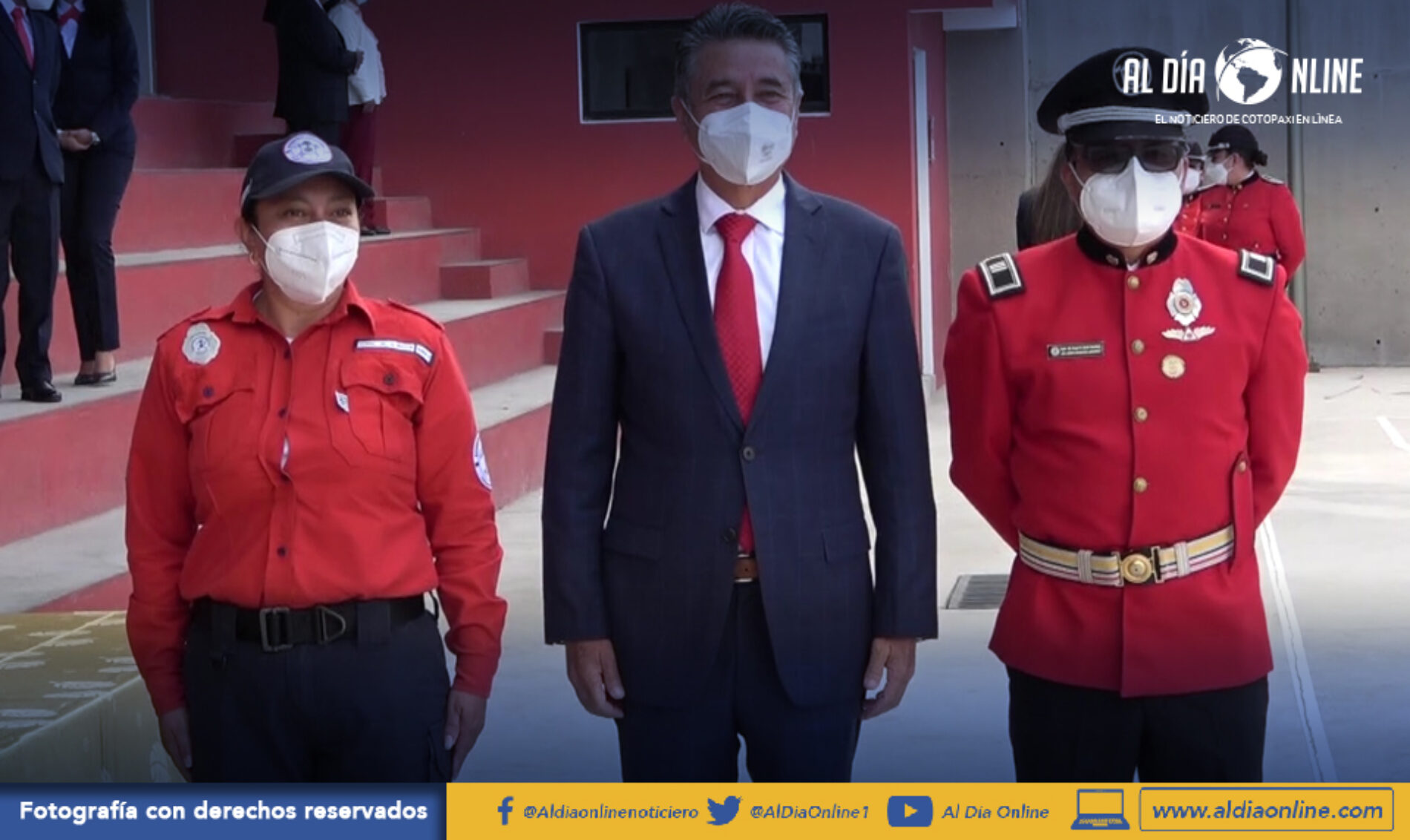 OCHO FLAMANTES BOMBEROS SE INCORPORAN AL CUERPO DE BOMBEROS DE LATACUNGA (VIDEO)