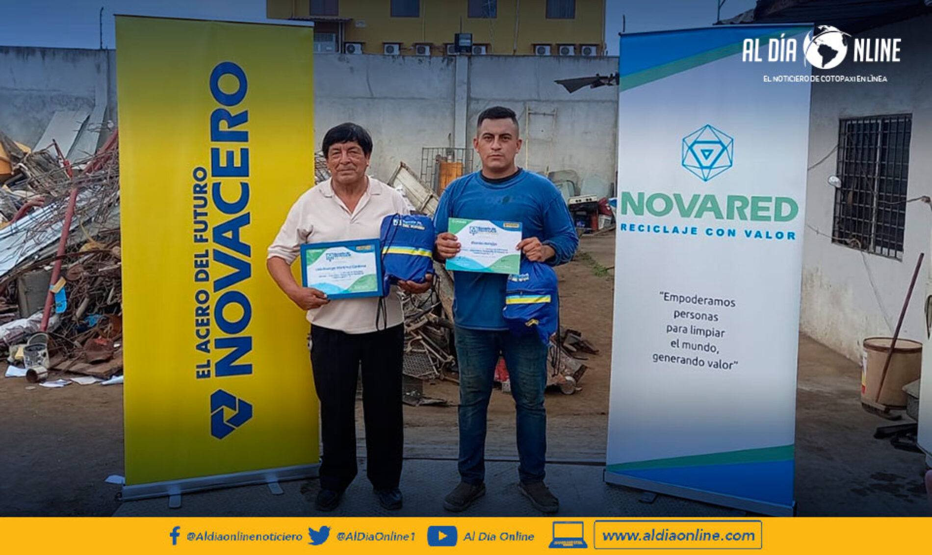 NOVACERO PRESENTA RESUMEN DE PRIMERA EDICIÓN DE SU  “ESCUELA DE RECICLAJE DEL FUTURO”