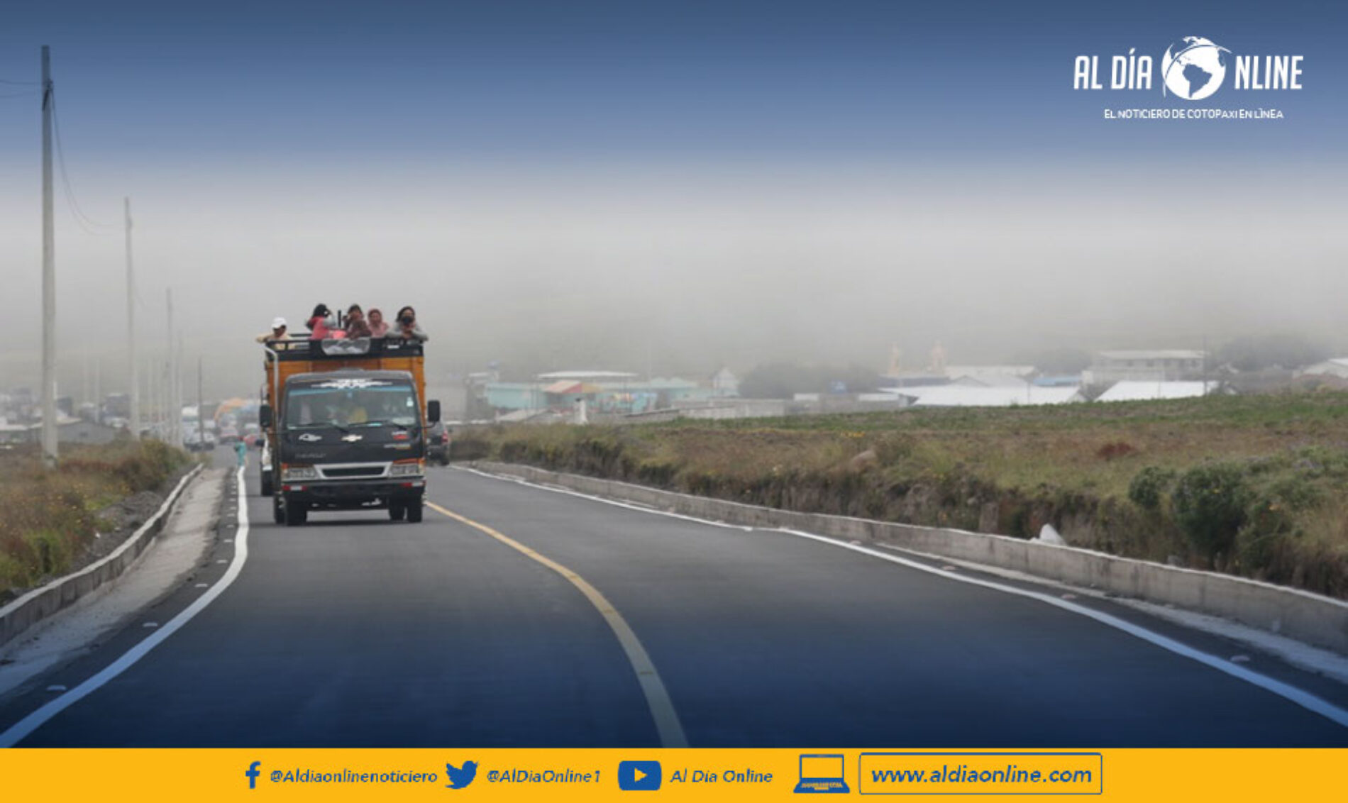 COMUNIDADES DE TOACASO, RECIBIERON ASFALTADO DE LA VÍA WINZA-YANAHURCO