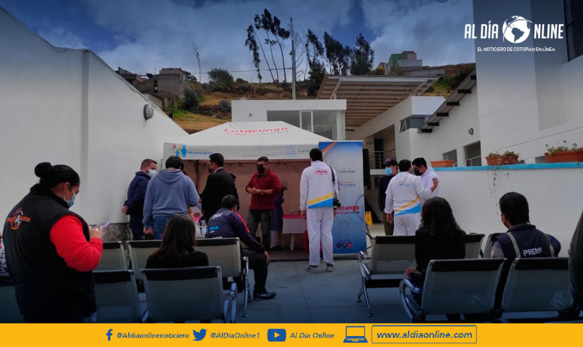 PATRONATO MUNICIPAL REALIZÓ PRUEBAS RÁPIDAS GRATUITAS A PERIODISTAS DE COTOPAXI.(VIDEO)