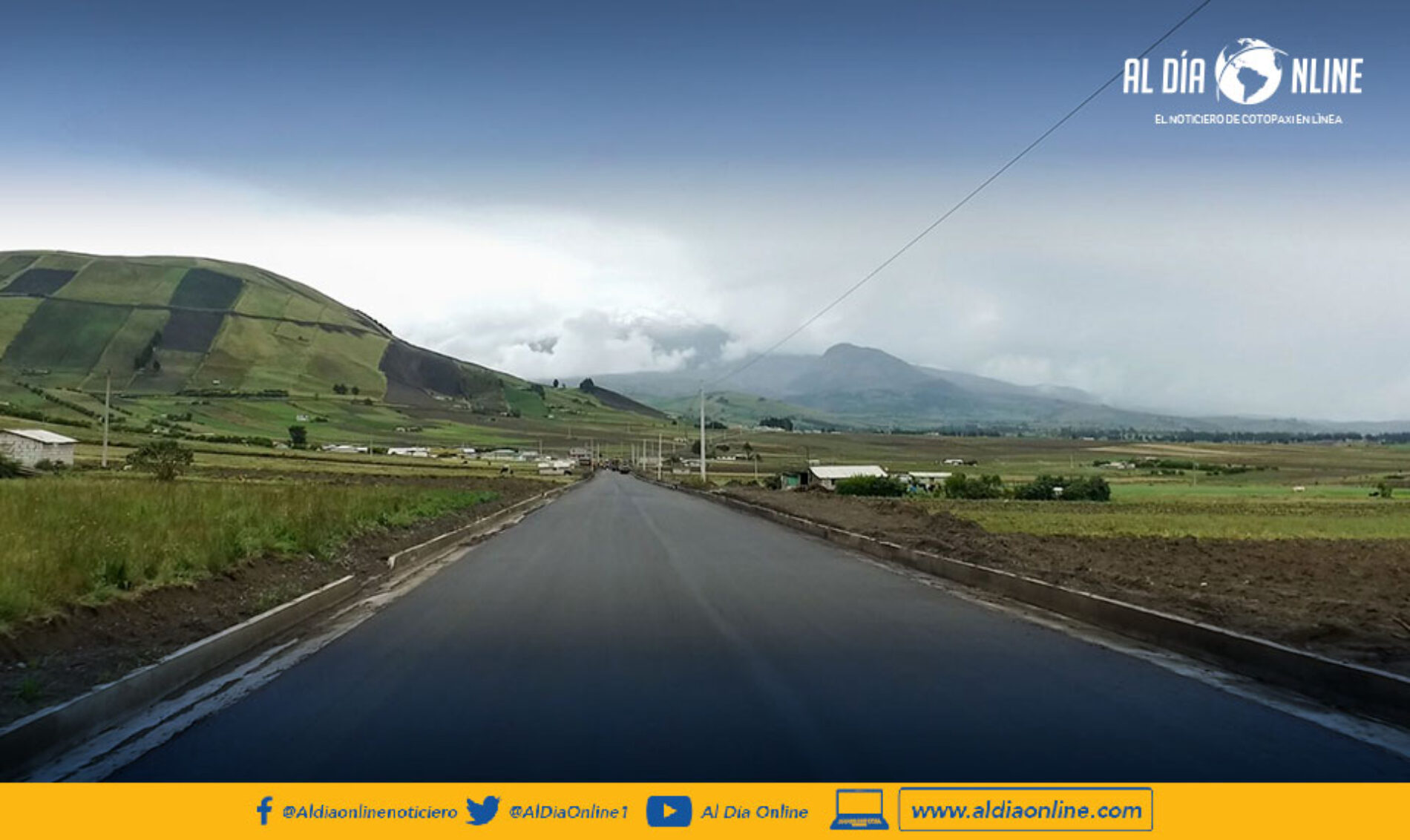 COMUNIDADES DE TOACASO, RECIBIERON ASFALTADO DE LA VÍA WINZA-YANAHURCO