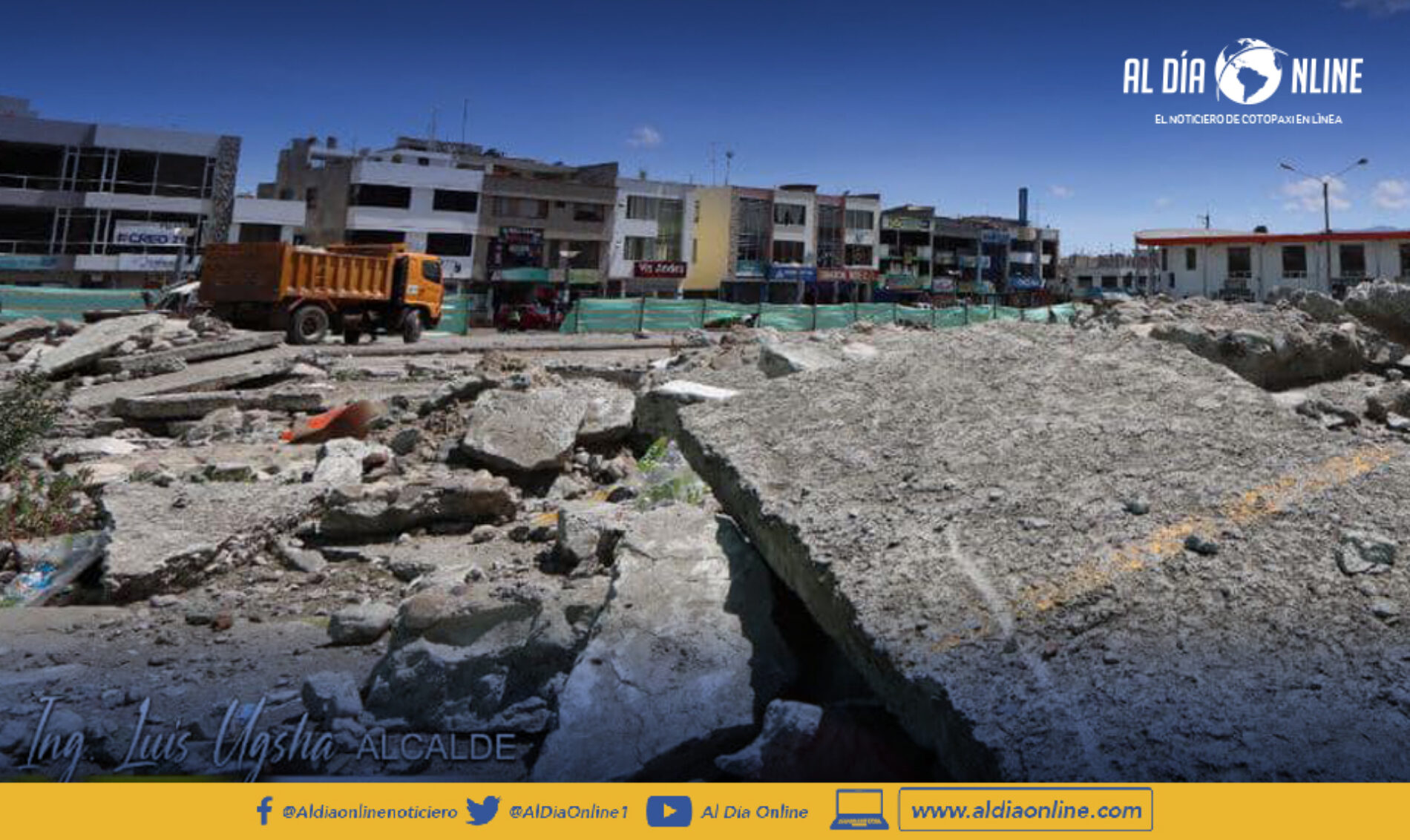 PLAZA CULTURAL Y CÍVICA “SUCRE” EN PUJILÍ INICIA PRIMERA FASE PARA SU ADECENTAMIENTO