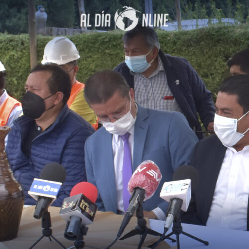 MUNICIPALIDAD DE PUJILÍ COLCOA LA PRIMERA PIEDRA DEL CENTRO GERIÁTRICO EN LA PARROUIA LA VICTORIA (VIDEO)