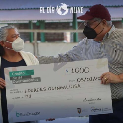 MUJERES AGRICULTORAS DE COTOPAXI SON LAS PRIMERAS BENEFICIADAS CON CRÉDITOS AL 1%