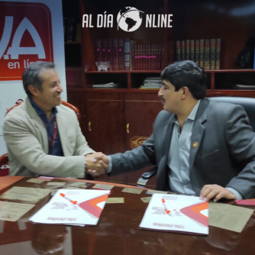COAC VIS ANDES FIRMA CONVENIO DE SERVICIOS FINANCIEROS CON SINDICATO DE CHOFERES DE COTOPAXI (VIDEO)