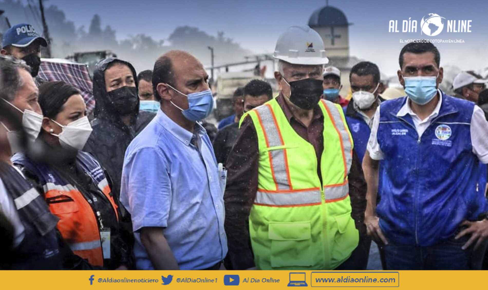 VICEPRESIDENTE BORRERO VISITARÁ ZONA DE AFECTACIÓN Y SE PODRÍA FIRMAR LA DECLARATORIA DE EMERGENCIA (VIDEO)
