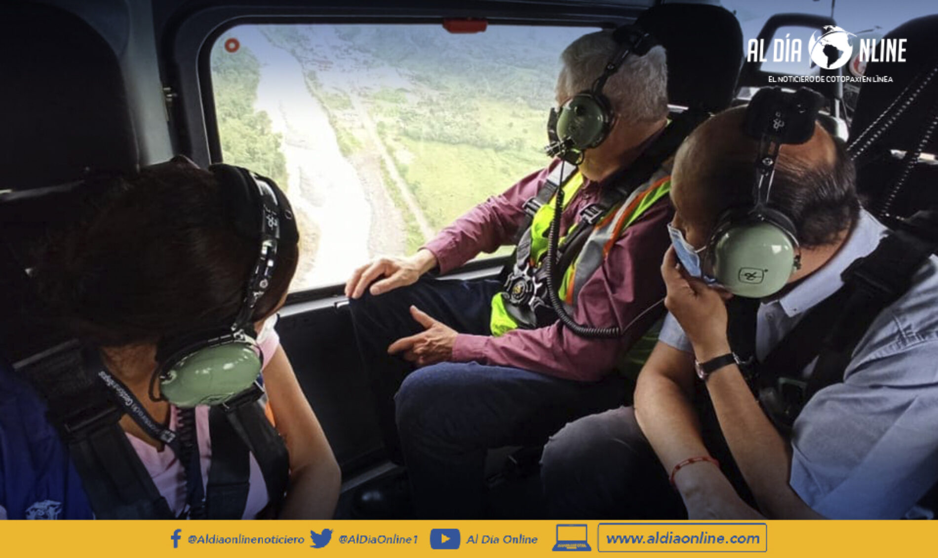 VICEPRESIDENTE BORRERO VISITARÁ ZONA DE AFECTACIÓN Y SE PODRÍA FIRMAR LA DECLARATORIA DE EMERGENCIA (VIDEO)
